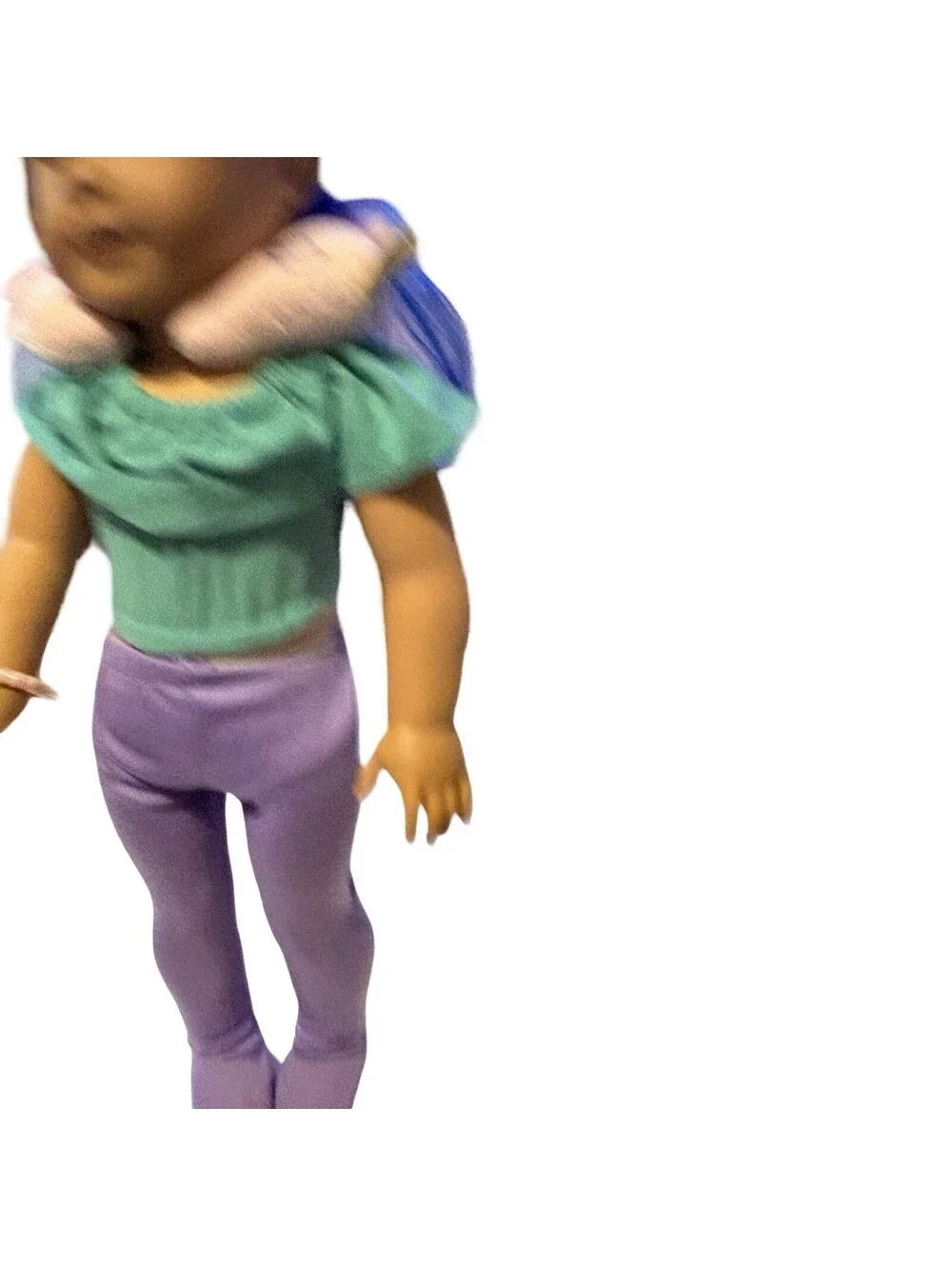 American Girl Truly Me Doll Purple Blue Black Hair Brown Eyes